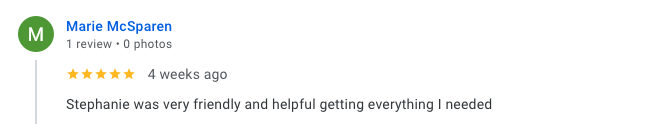 GOOGLE REVIEW 7